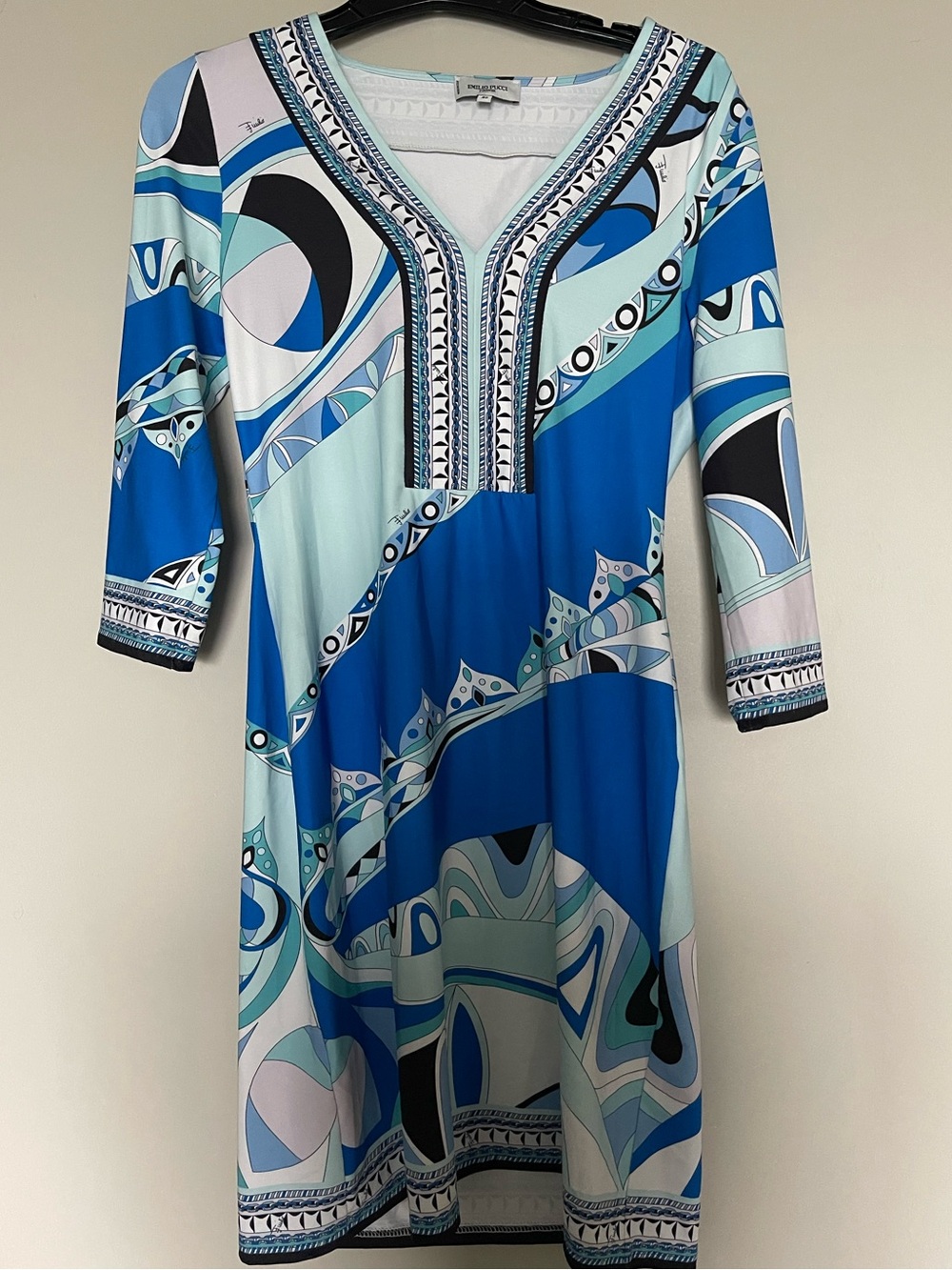 Emilio Pucci Blue Dress